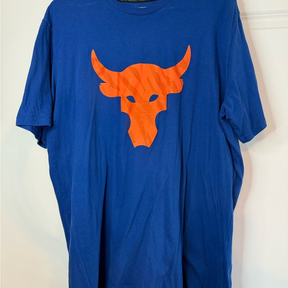 Project Rock Blue Men's Shirt